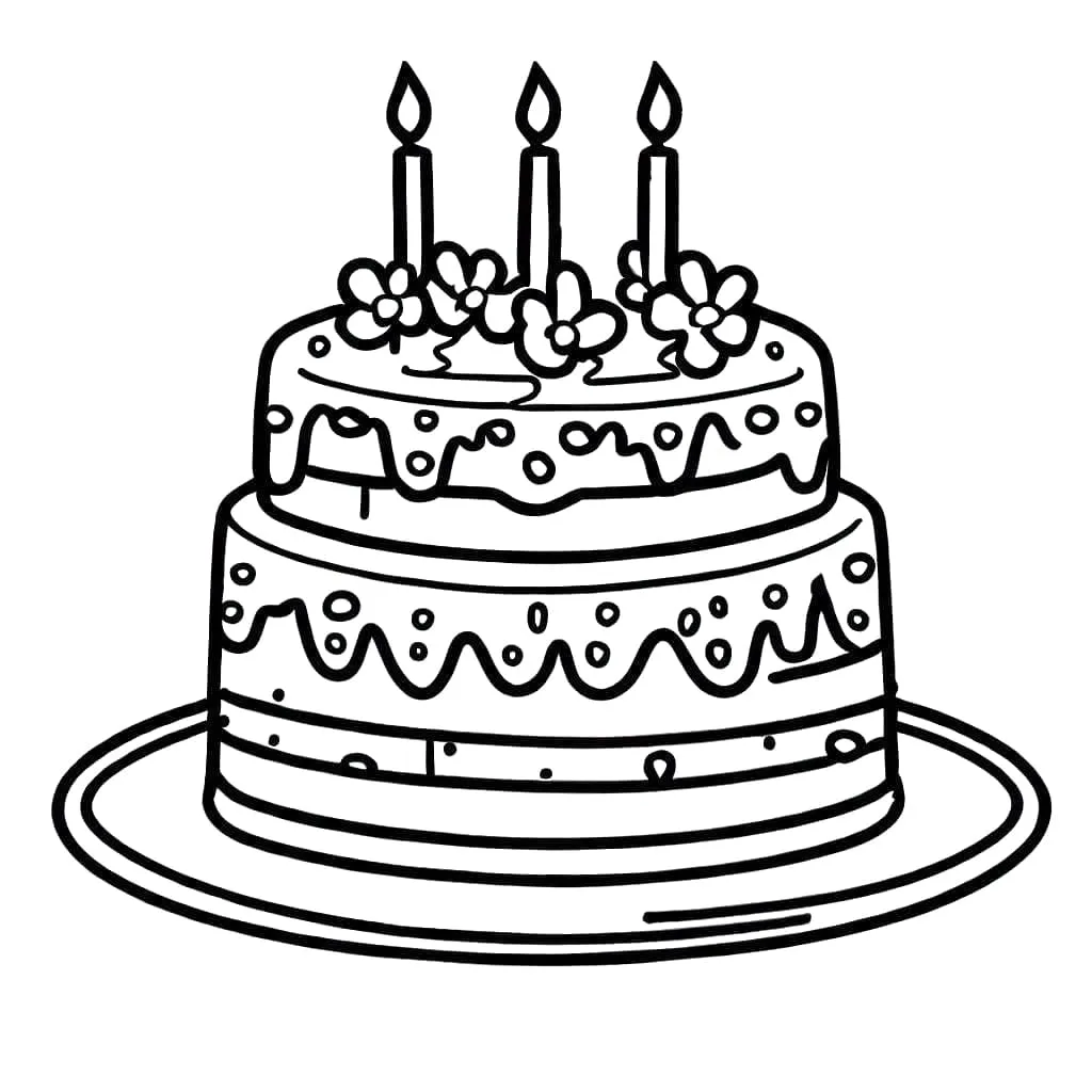 Gâteau Anniversaire 7